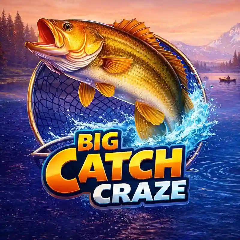 Big Catch Craze online casino game interface