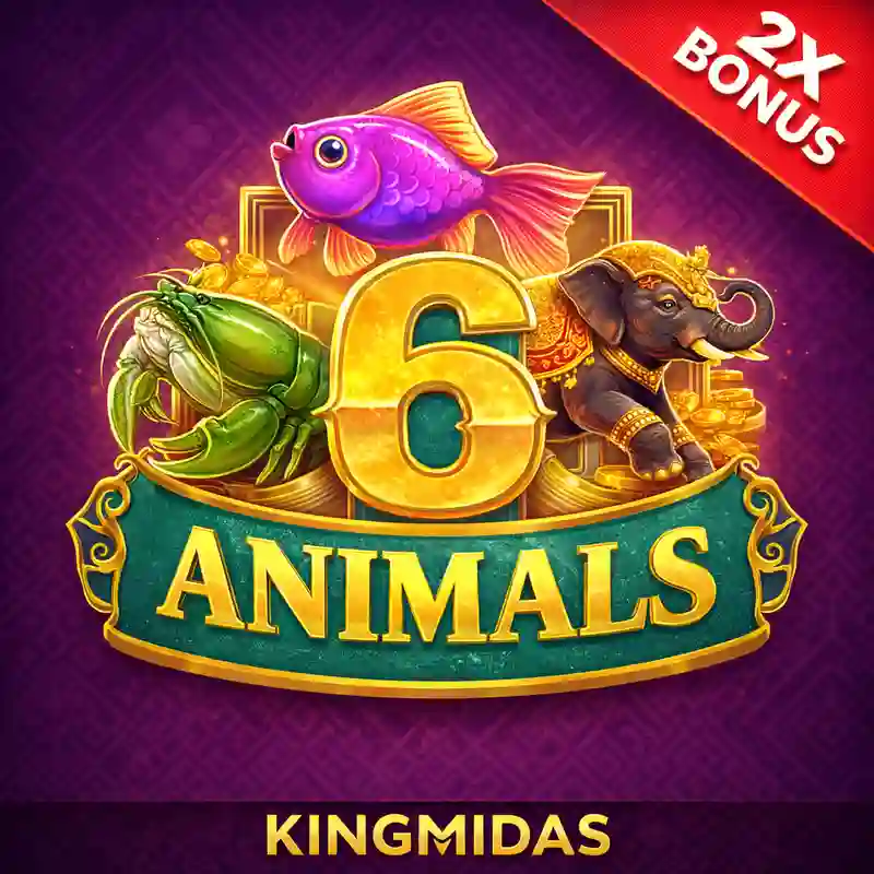Burmese 6 Animals table game